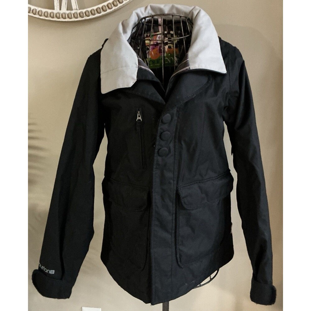 Burton Black and Gray Ski Jacket